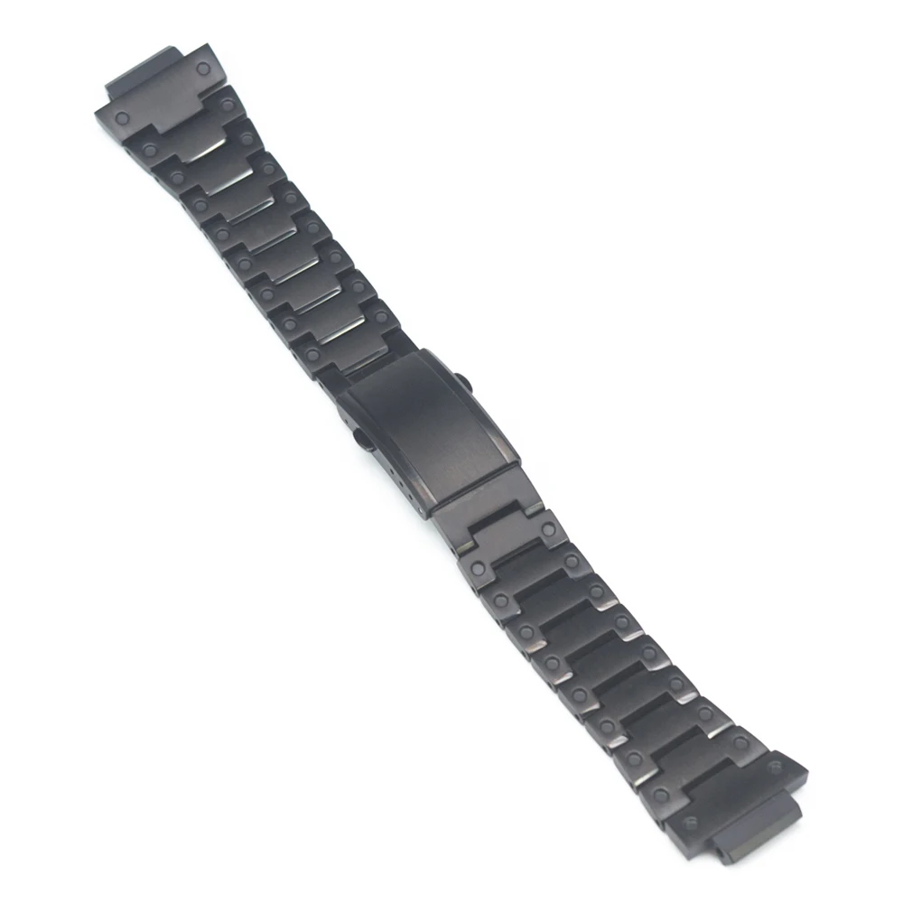 COOL BLACK STRAP Прохладный черный набор DW5600 5610 ремешок для часов ободок металлический из нержавеющей стали обновленный набор - Цвет ремешка: COOL BLACK STRAP
