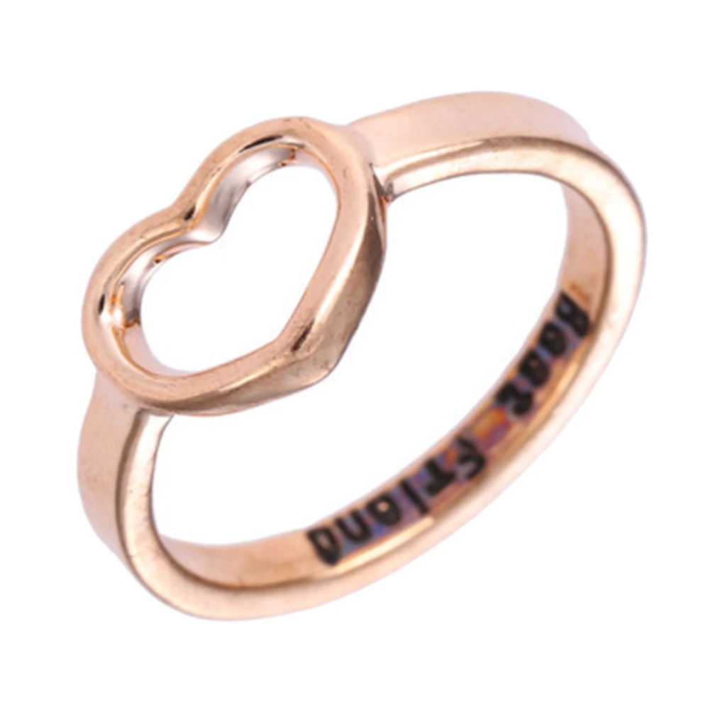 Новинка 2019 женские кольца ажурное кольцо для влюбленных модное женское с сердцем