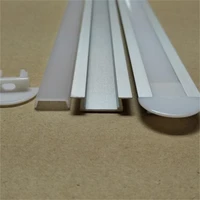 free shipping 1mpcs 10mlot recessed aluminum channel with cover and end caps