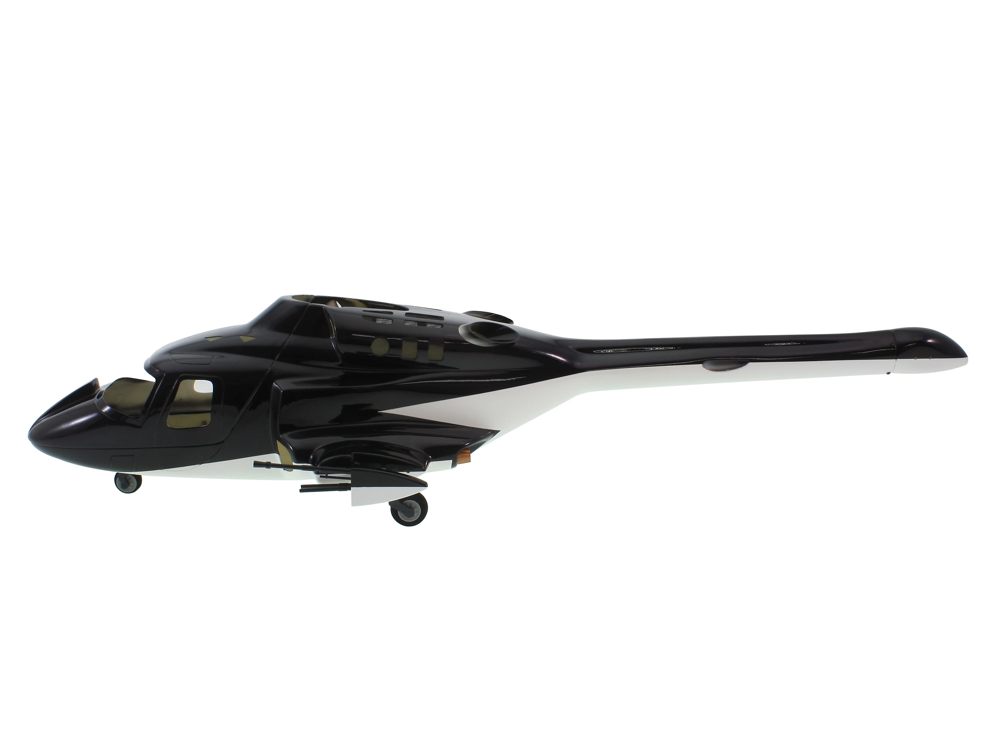 Новая версия фюзеляжа airwolf 450 v3 для вертолета Bell 222|bell 222 helicopter|airwolf 450bell |