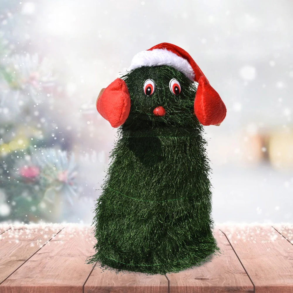 

Electric Christmas Tree Santa Claus Cute Xmas Music Toy Holiday Gift for Kids New Year Party Ornament Atmosphere Creator