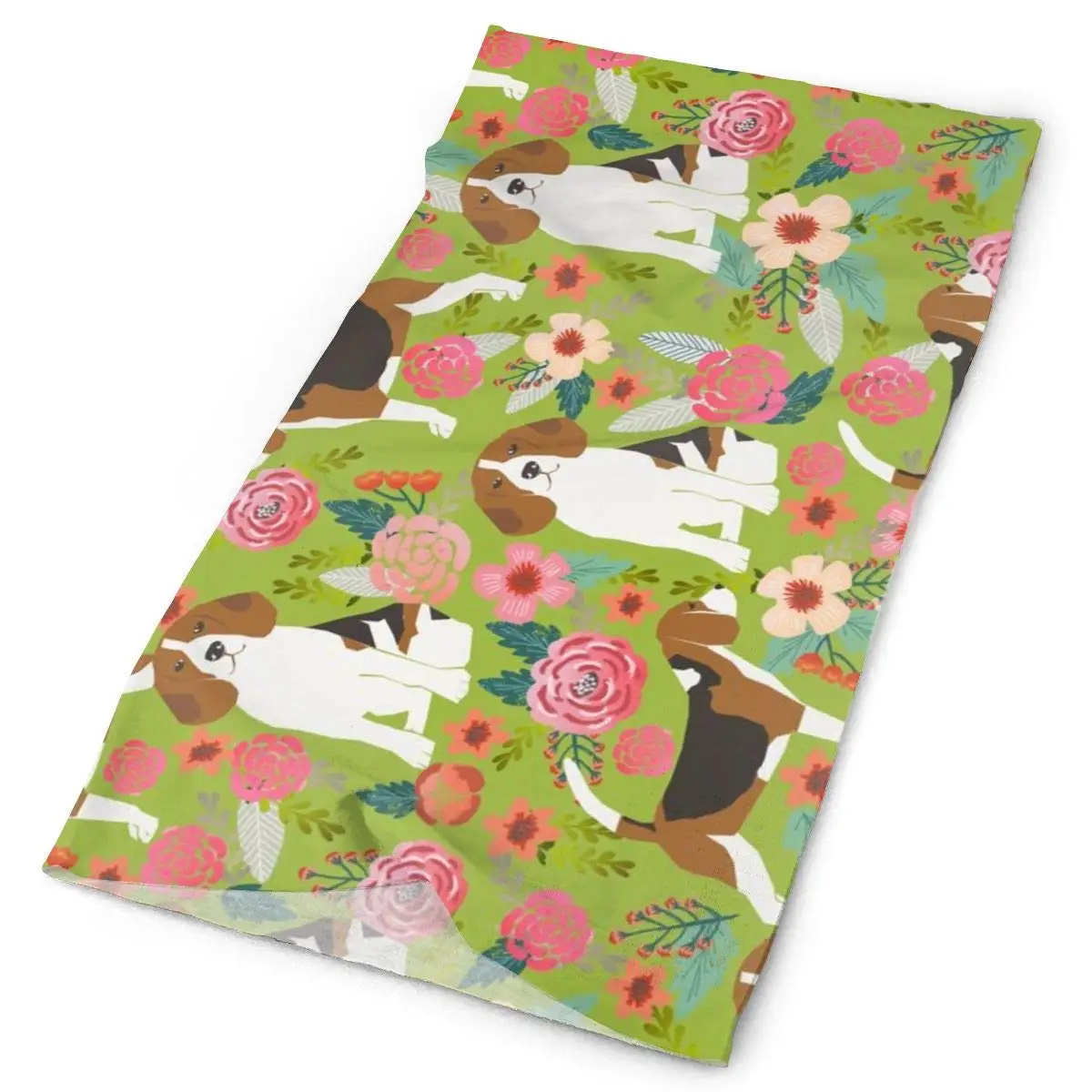 Beagle Beagles цветы цветочные животные милые собаки винтажные зеленые