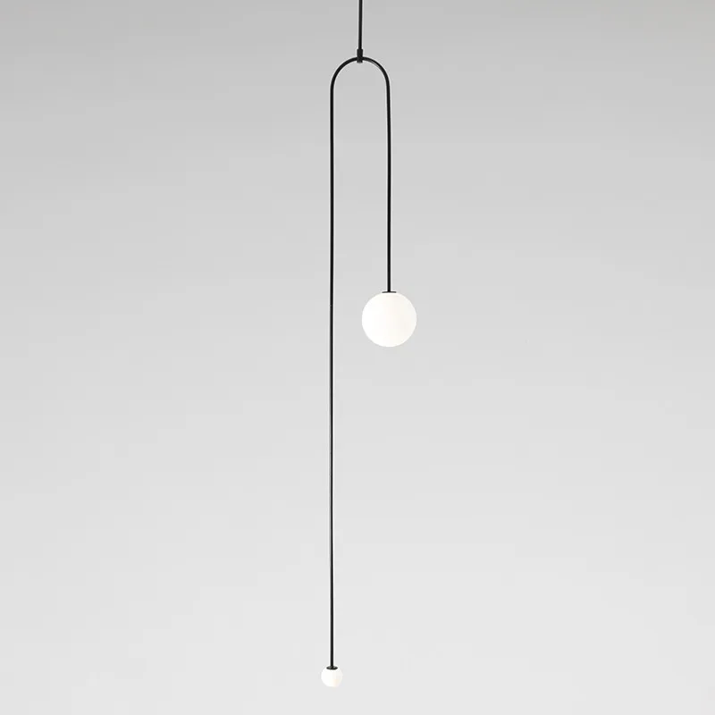 Скандинавский простой современный подвесной светильник s светодиодный