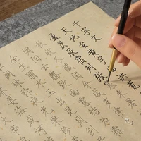 chinese calligraphy practice copybook for beginners slender gold script shou jin ti rice paper heart sutra thousand character