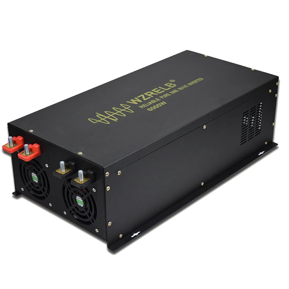 Инвертор немодулированного синусоидального сигнала от 12 В до 220 6000 Вт внешний