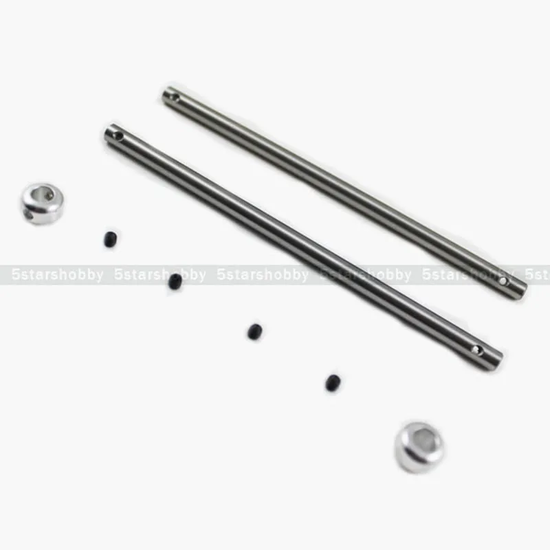 

2Pcs 111mm Metal Main Rotor Shaft for TREX 450 DFC 450L 480 Helicopter