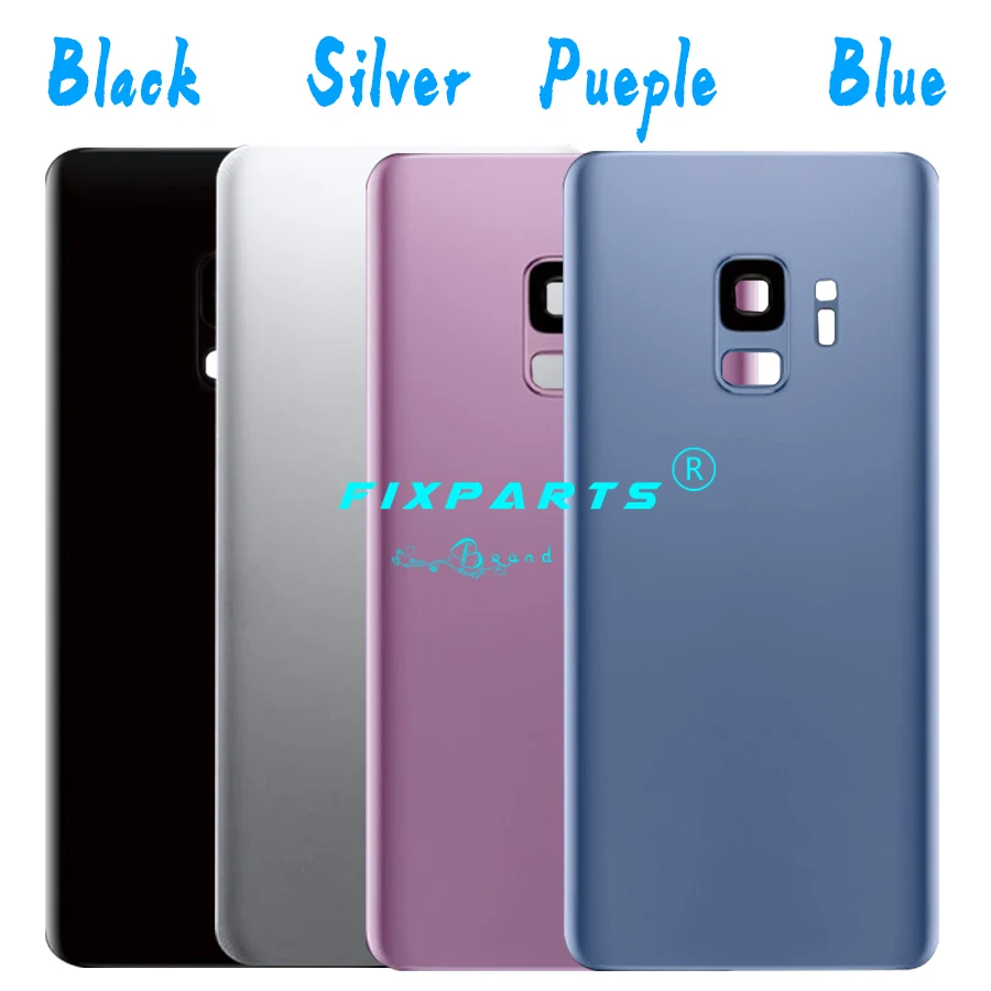 Крышка батарейного отсека для SAMSUNG Galaxy S9 Plus G965F Задняя стеклянная крышка корпуса