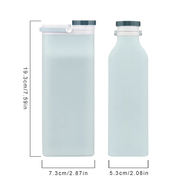 600 мл складная дорожная бутылка для воды портативный складной Спорт на открытом