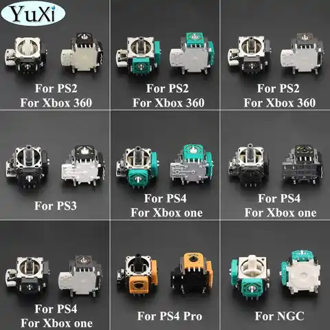 YuXi 1 шт. 3D Аналоговый джойстик палочки сенсорный модуль потенциометр для PS3 PS4 Pro Slim контроллер для XBox One/360 джойстики