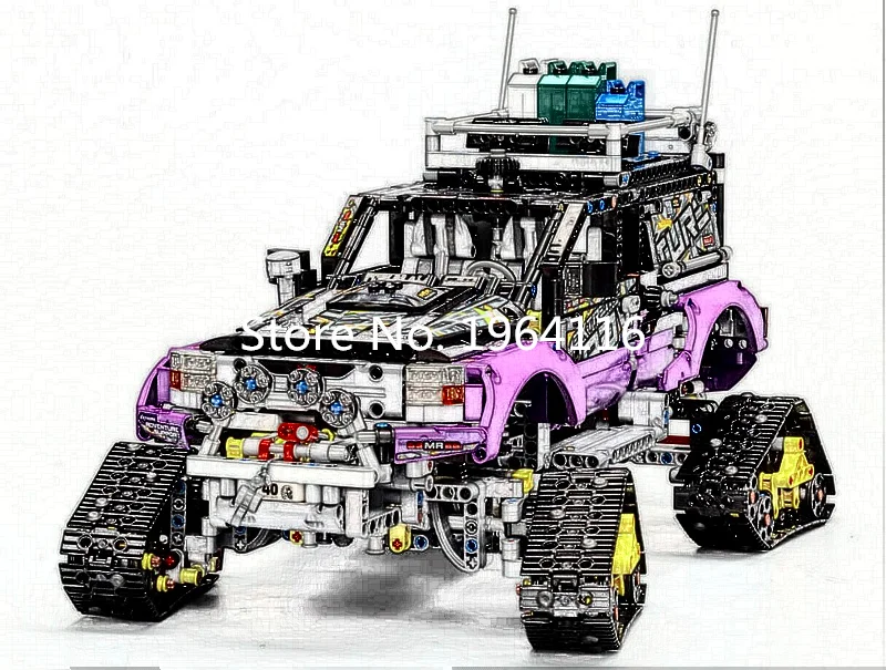 Новинка 20057 техническая серия экстремальные приключения модель строительный