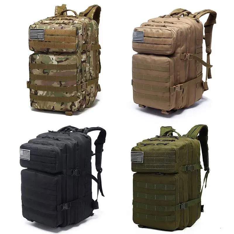 

Durable 40L 800D Waterproof Encrypted Oxford Cloth Tactical Drawstring Military Backpack Backpack Camping Bag Outdoors