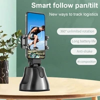auto smart shooting selfie stick 360%c2%b0 object tracking holder all in one rotation face tracking camera phone holder