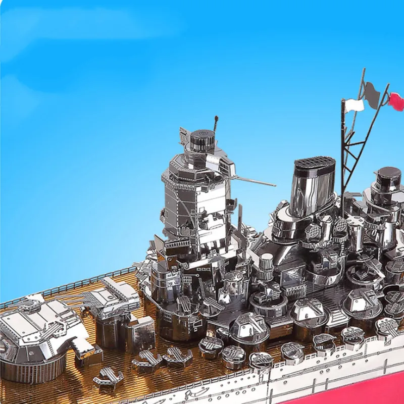 Piececool модель японский линкор Yamato 3D металлическая Головоломка в сборке игрушки