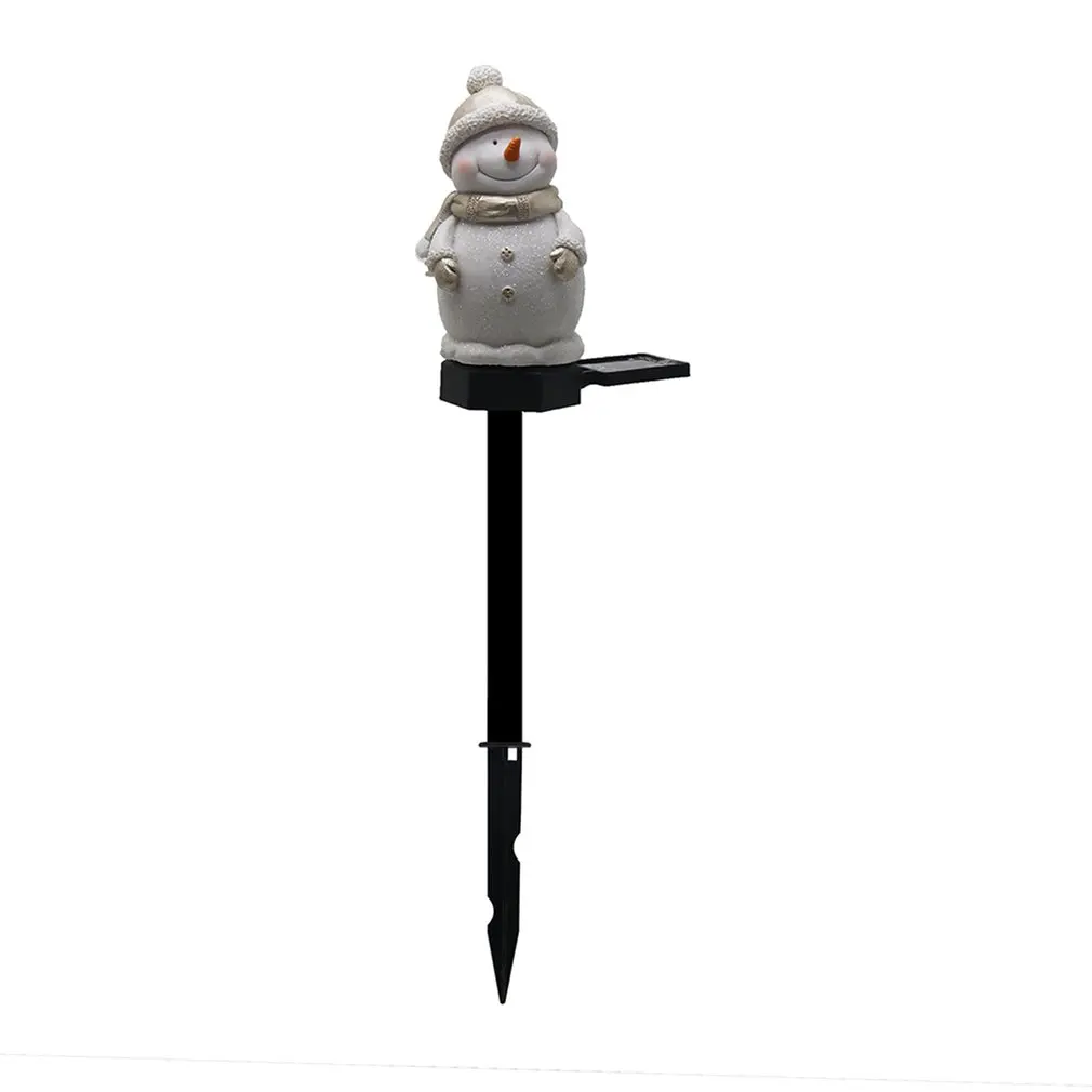 

Solar Christmas Lights Outdoor Snowman Solar Powered Christmas Decorations Stake Lights For Patio Lawn Christmas Winter Decor