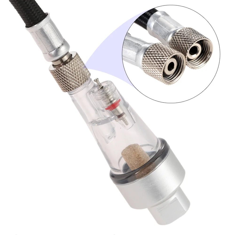 Профессиональный Аэрограф KKmoon 100-240 В с гравитационной подачей Двойного действия