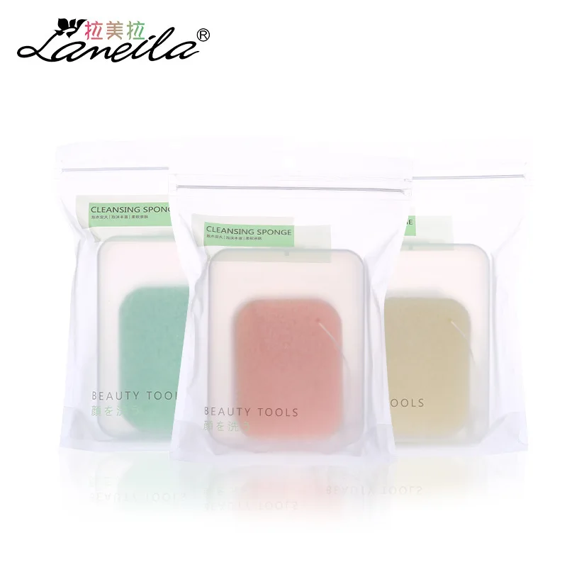 

Hydrophilic Polyurethane Facial Cleaning Puff Skin Delicate Sponge Cleansing Cotton B2173