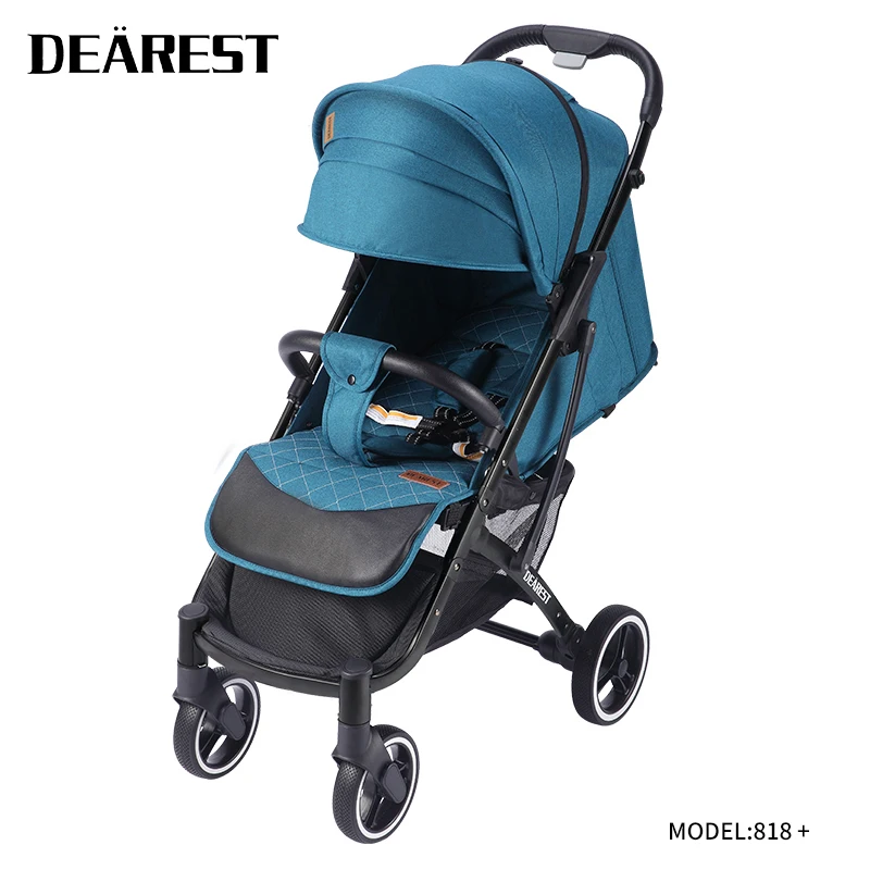 

Dearest 818+2021 Baby Stroller Super Lightweight Can Sit and Lie Baby Portable Umbrella Car Children