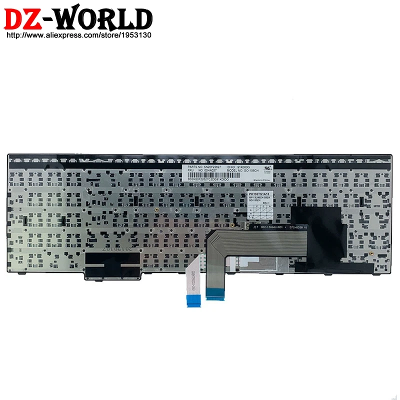 new original swiss keyboard for lenovo thinkpad e550 e550c e555 e560 e565 laptop 00hn027 00hn064 00hn101 free global shipping