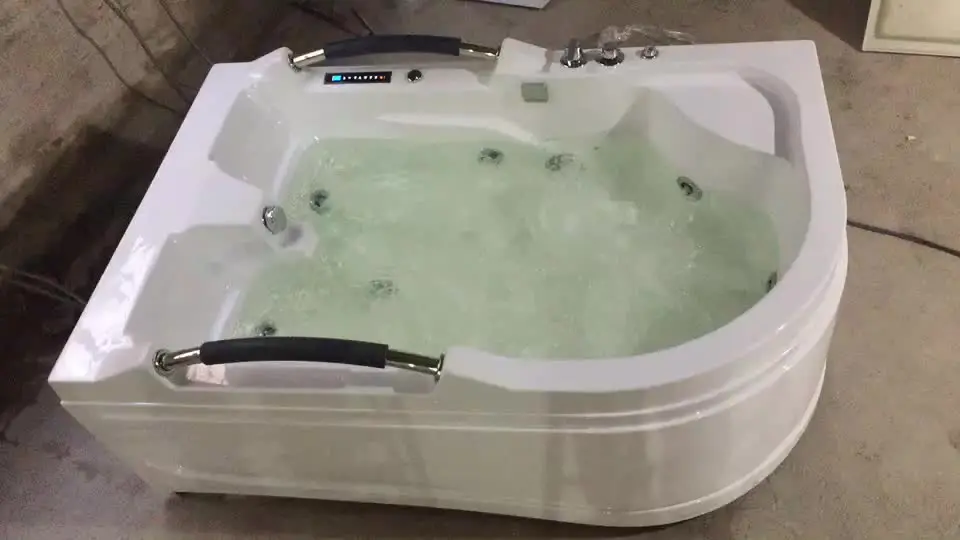 

Hot sale corner massage bathtub whirlpool bathtub