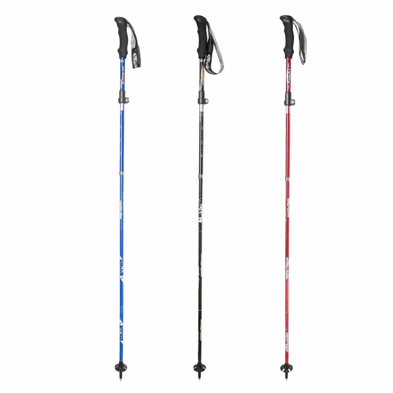 

Outdoor Fold Trekking Pole Telescopic Club Walking Hiking Stick High Quality Skiing Climbing Walking Sticks for Men Women