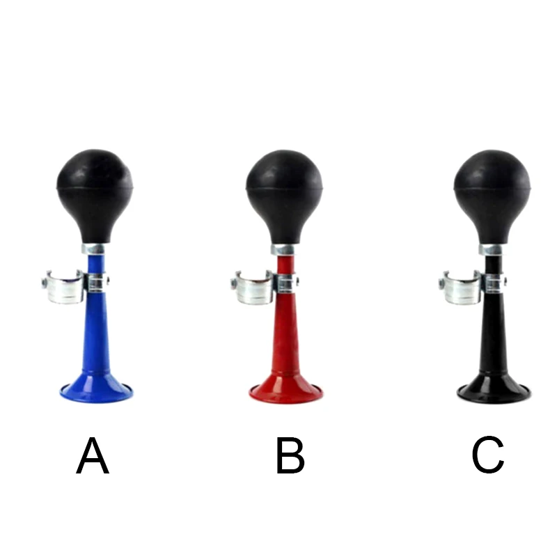 

Bicycle Aerial Horn Metal Plating 9 Inch Horn Straight Horn Mountain Bike Bell Bicycle Accessories Blue