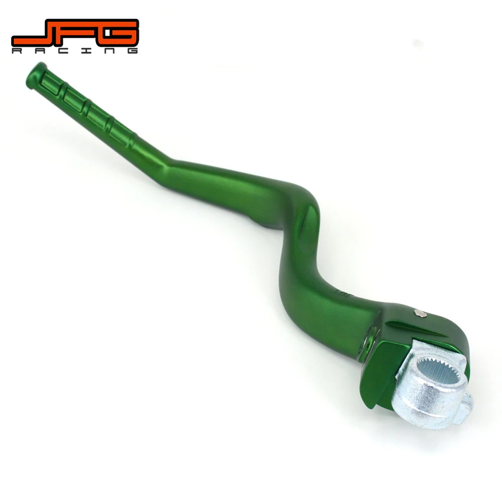 Мотоцикл с ЧПУ Новый кованый стартовый рычаг стартера педаль для KAWASAKI KXF250 KX250F KXF