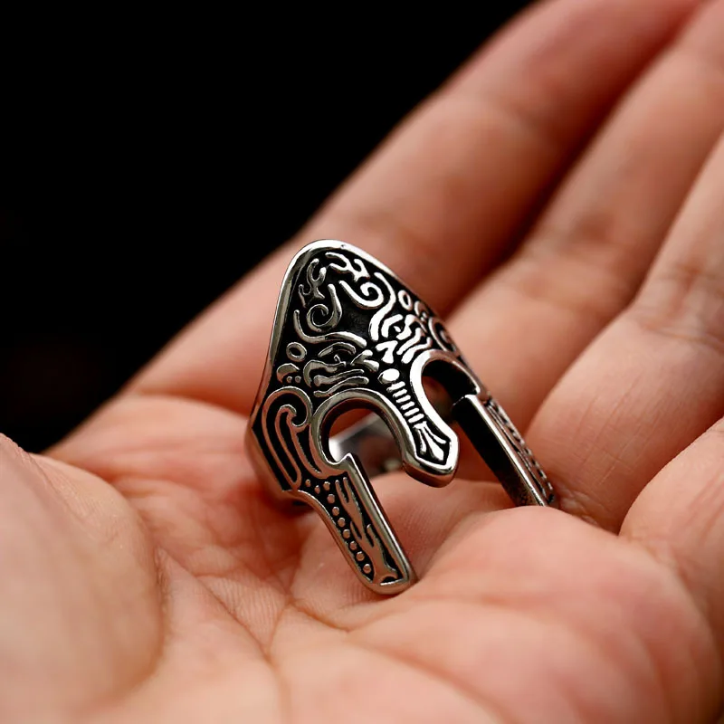 Новинка винтажное женское кольцо мужские готические кольца Женское воинов