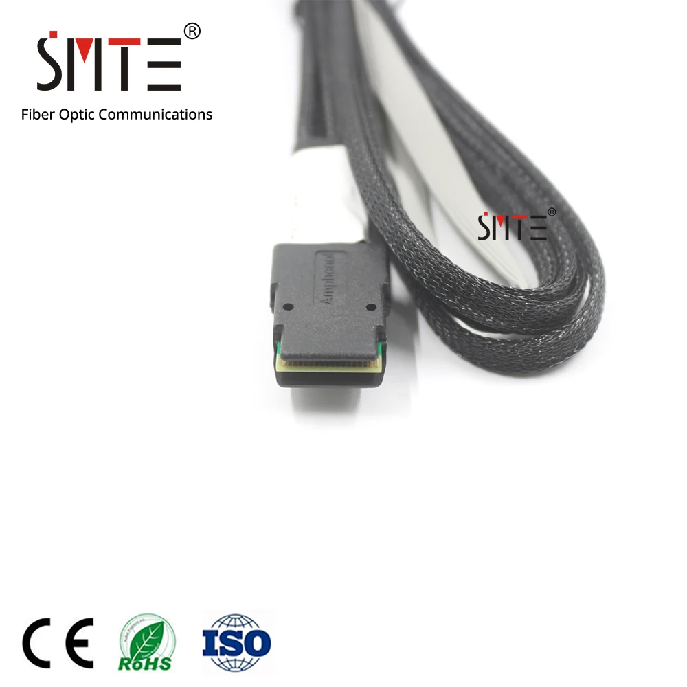 Для Amphenol 1 4 Mini SAS кабель SFF 8087 7 p (4) SATA для передачи данных 36P 50 см SGPIO 6GB P410|Детали