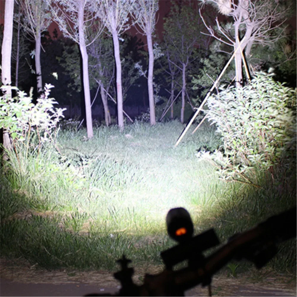 T6 светодиодный фонарь с бесплатным зумом водонепроницаемая велосипедная фара