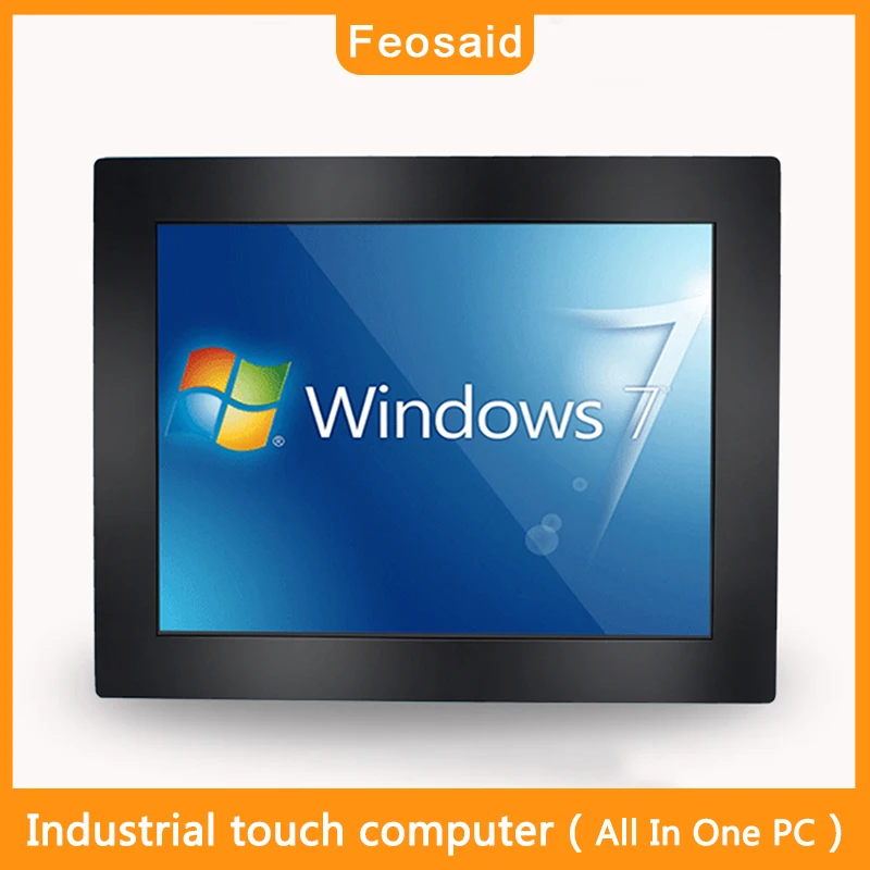 

Embedded Resistive screen touch 12.1'' core i3i5i7all in one pc with Wall-mounted bracket mounting industrial touch panel pc