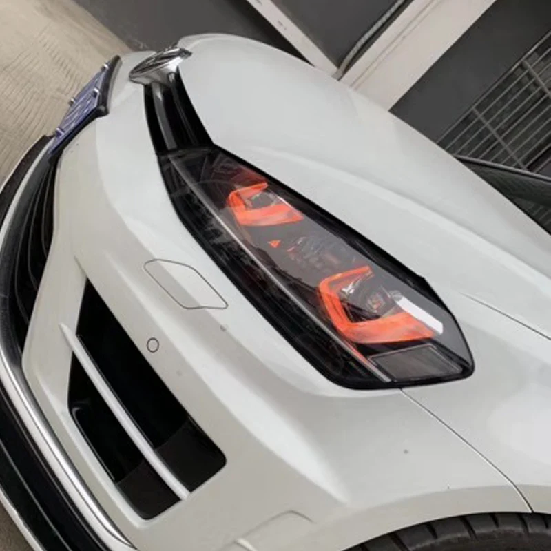 Icedriver для VW Golf 7 gti DRL RGB многоцветный светодиодный дневные ходовые огни красный синий Demon Eye
