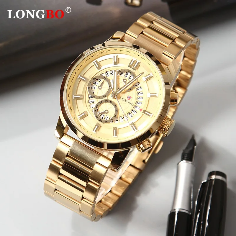 LONGBO 2020 Топ бренд мужские военные часы Роскошные Цифровые кварцевые Бизнес