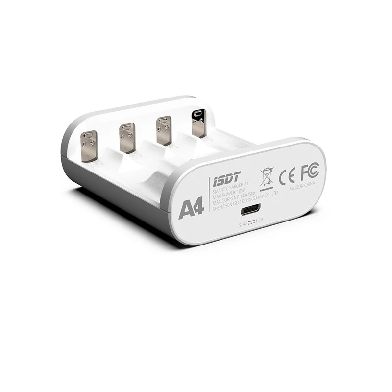 ISDT A4 10 Вт 1.5A AA AAA зарядное устройство постоянного тока USB мульти-химический умный