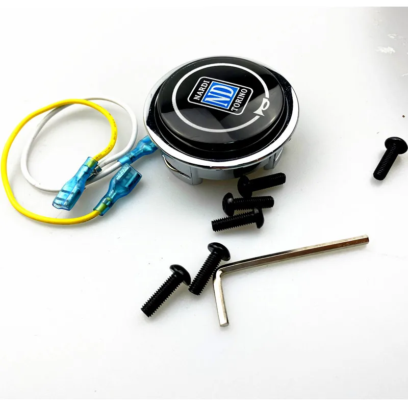 Рулевое колесо 350 мм из натуральной кожи Гоночное для дрифтинга с красной