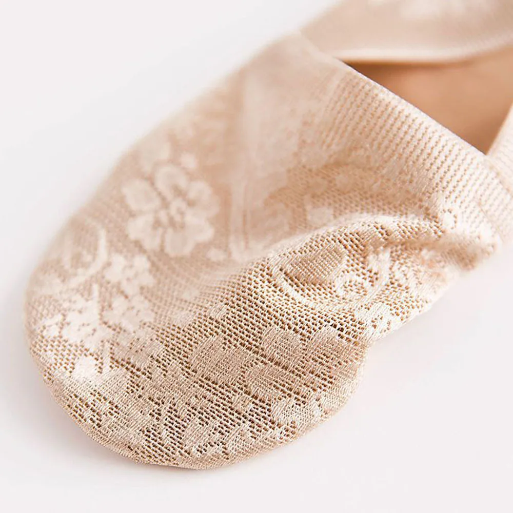 

Fashion Women sock Cotton Lace Antiskid Invisible Liner Socks Elastic Comfy Female Summer Spring Boat Low Cut Short Socks Y807