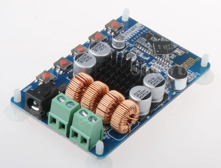 Высококачественный TDA7492 2x50W беспроводной Bluetooth 4 0 Плата усилителя двухканальная с