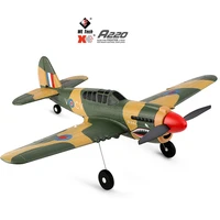 2021 new wltoys a220 rc airplanes four channel like real machine p40 fighter remote control glider unmanned aircraft outdoor toy