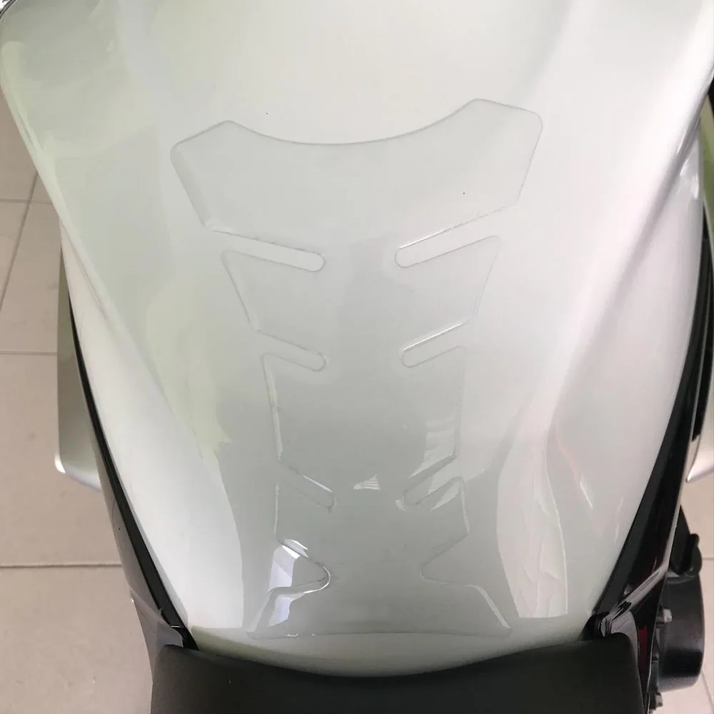 3D Motorcycle Transparent Crystal Glue Fuel ​Tank Pad Stickers Racing Moto Tank Protect Decals For Yamaha Honda Kawasaki Suzuki |