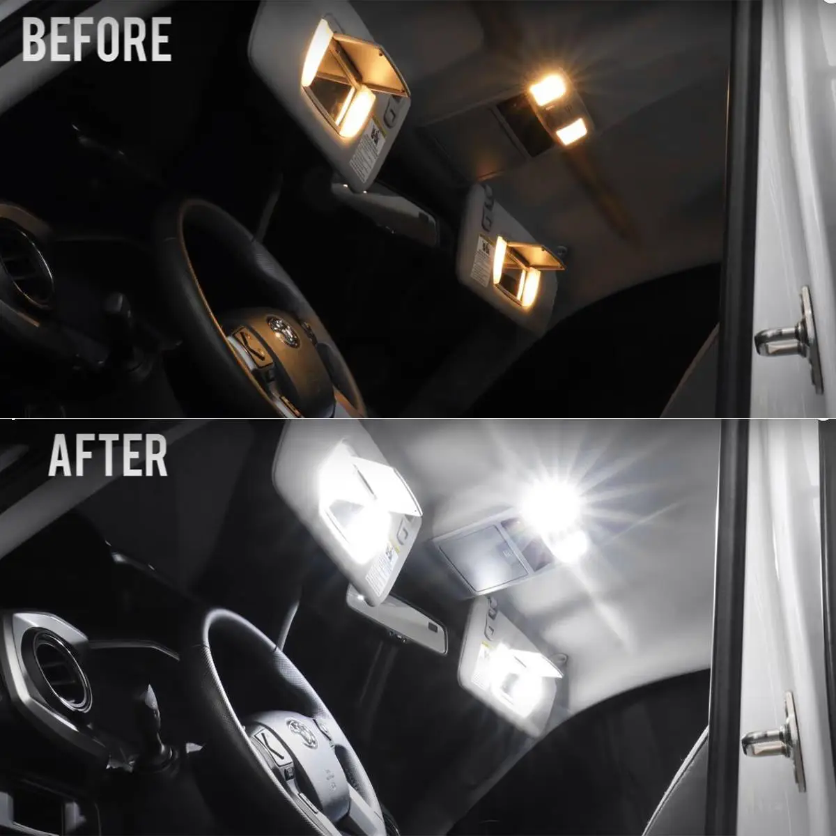 Подсветильник для зеркала под лицензию дверь Footwell купольная лампа багажника