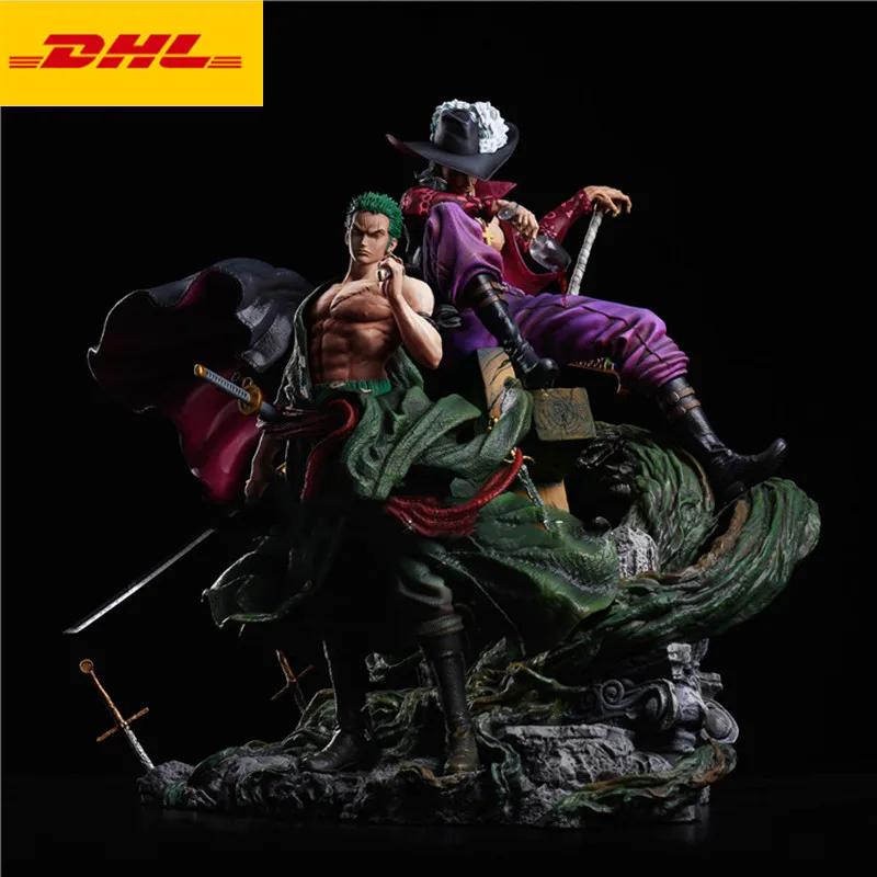 

14" One Piece Statue Swordman Bust Roronoa Zoro Full-Length Portrait 1/6 Scale Original Version GK Action Figure Toy 36CM X2650