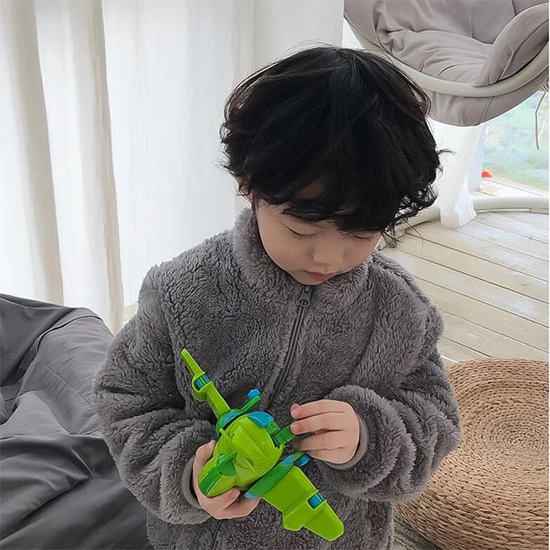 Детская шубка теплые осенние зимние очаровательные модные куртки и пальто для