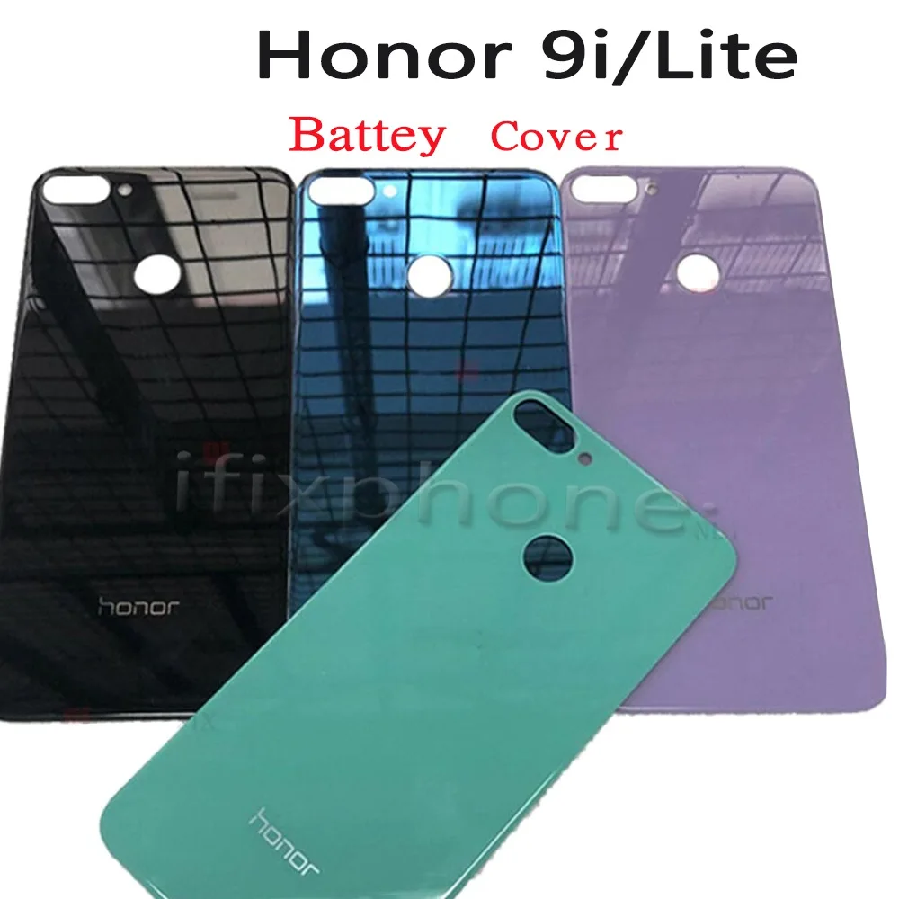 Оригинальная Крышка батарейного отсека для Huawei Honor 9 задняя крышка корпуса Lite