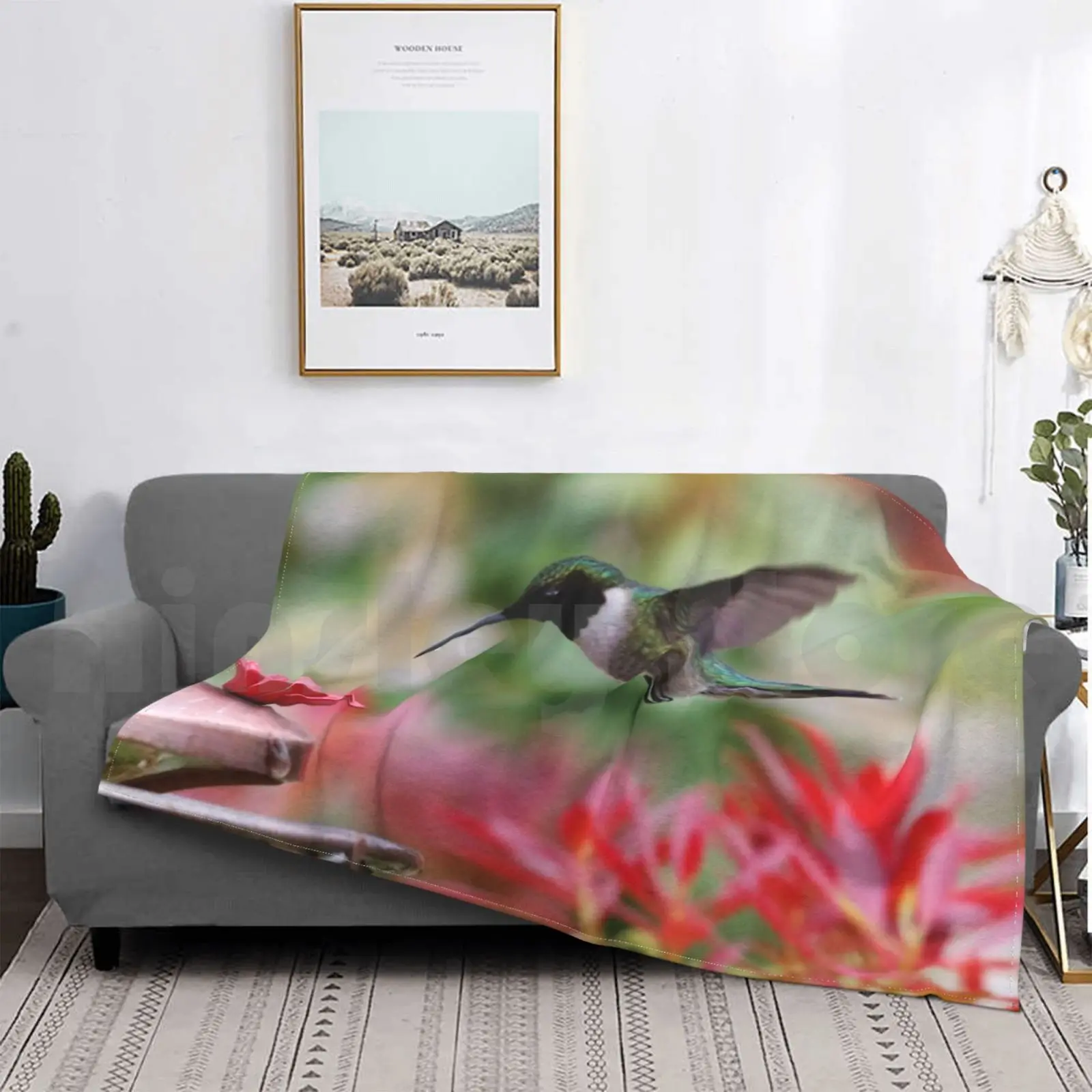 

Blanket Living The Best Life.... 2465 Backtoschool Bestlife Hummingbird