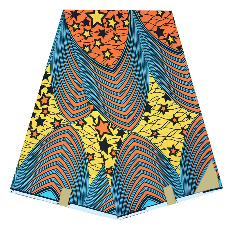 Лучшая цена Новая мода леди высокое качество воск Материал печать 100% хлопок