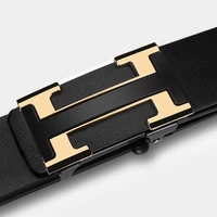 2021 famous brand belt men top quality genuine luxury leather belts for men casual strap male metal automatic buckle fashion