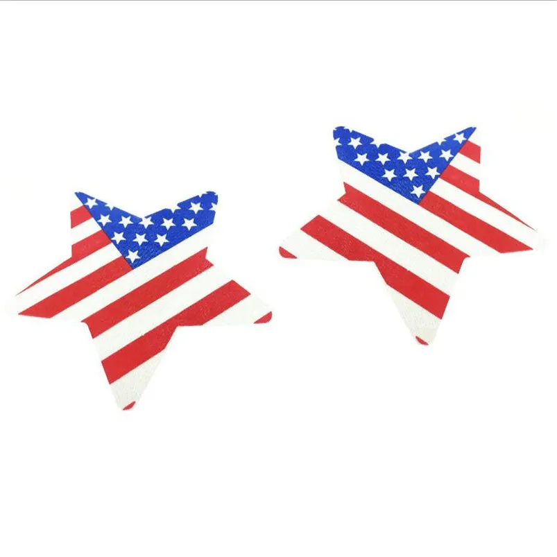 Сексуальный опыт 50 пар (100 шт) Женские нагрудные галстуки флаги ниппели не