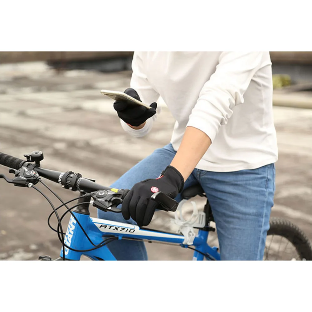 

1 Pair Touch Screen Cold Weather Windproof Warm Glove for Outdoor Sports Cycling Hiking Running Climbing Size