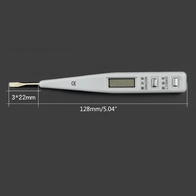 Бесконтактный электрический индикатор со светодиодный светильник кой и