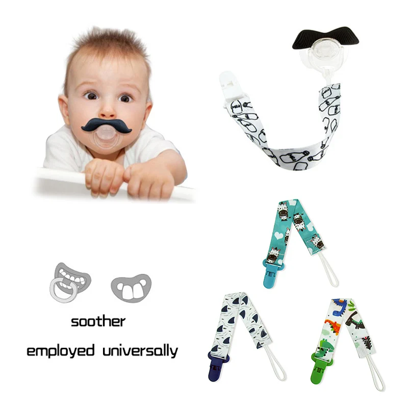 3PCS/Set Baby Pacifier Clip Chain New Dummy Soother Nipple Buckle Anti-out Holder Anti-Drop Hanger |