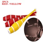 Штифты для жонглирования, палочки для начинающих для профессиональных четырехступенчатых волшебных игр на открытом воздухе, детские игрушки для детей 3 шт.компл.